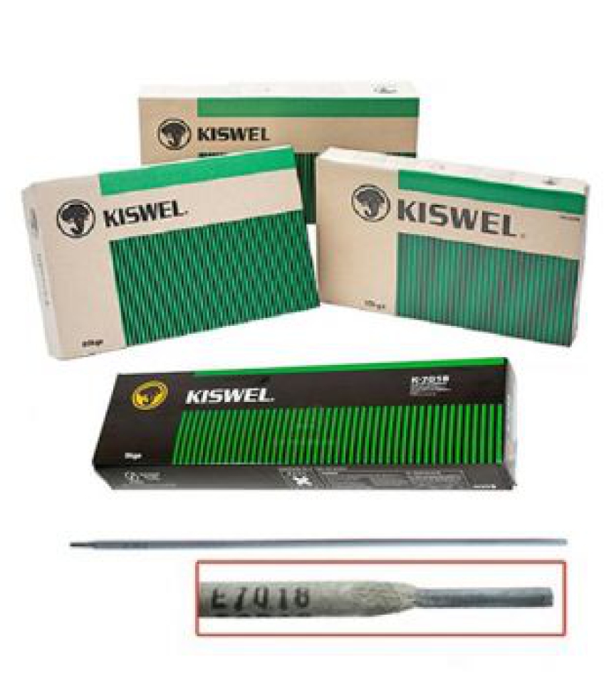 Hàn thép có độ bền cao Kiswel K7018 (2.6mm)