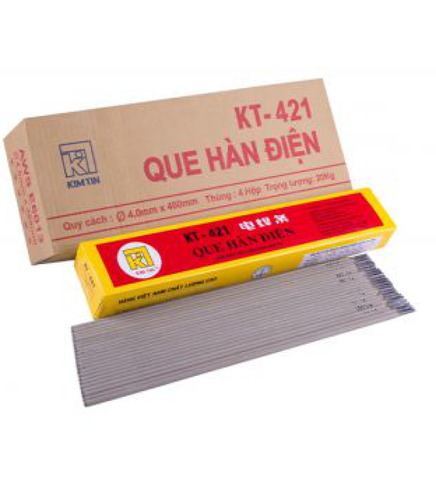 Que hàn thường (sắt) Kim Tín KT-421 (4.0mm)