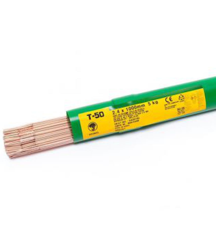 Que hàn TIG sắt 2.4mm Kiswel T-50 (5 Kg)